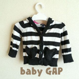 ベビーギャップ(babyGAP)のbaby GAP 70 綿ニットパーカー(その他)