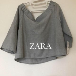 ザラ(ZARA)の新品 ZARA オフショルダー ブラウス(シャツ/ブラウス(長袖/七分))