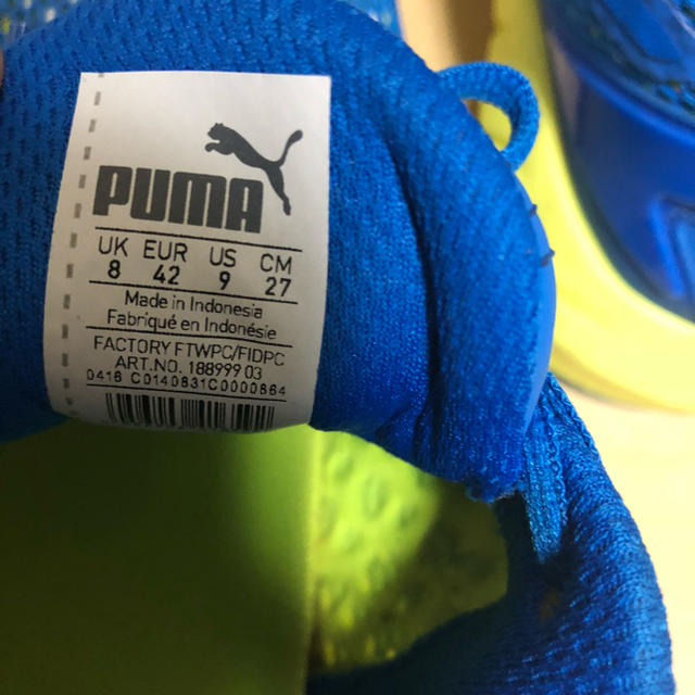 PUMA(プーマ)のPUMA ランニングシューズ 27cm スポーツ/アウトドアのランニング(シューズ)の商品写真