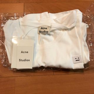 アクネ(ACNE)のacne studios 白tシャツ(Tシャツ/カットソー(半袖/袖なし))