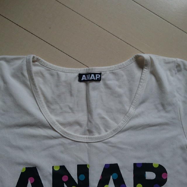 ANAP(アナップ)のANAP Tシャツ カットソー  レディースのトップス(Tシャツ(半袖/袖なし))の商品写真