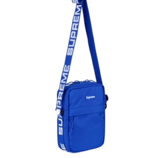 Supreme - 18ss Supreme Shoulder Bag ショルダーバッグ青の通販 by ...