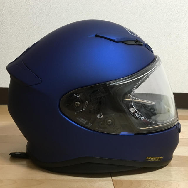 SHOEI Z-7 限定 マットブルー Sサイズ（頭囲 55cm） 自動車/バイクのバイク(ヘルメット/シールド)の商品写真