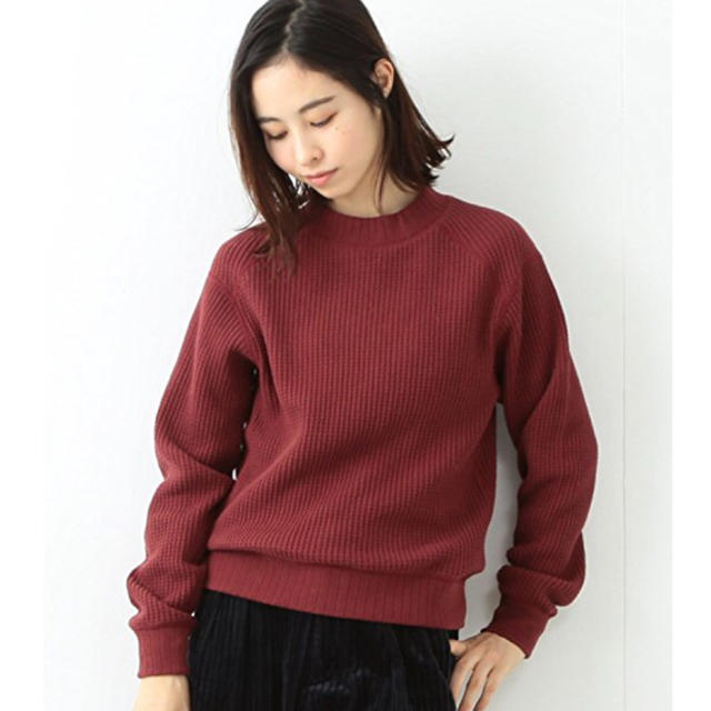 BEAMS BOY(ビームスボーイ)の6日削除 ビームスボーイ ジャックマンワッフル レディースのトップス(トレーナー/スウェット)の商品写真