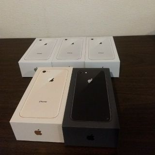 アイフォーン(iPhone)の【5台セット】iPhone8  64gb SIMフリー 新品未使用品(スマートフォン本体)