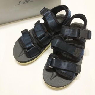 スイコック(suicoke)の【新品】SUICOKE スイコック GGA-V ネイビー(サンダル)