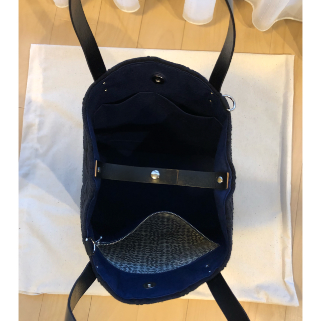 mina perhonen(ミナペルホネン)のミナペルホネン タンバリン 形の変わるトートバッグ ハンドメイドのファッション小物(バッグ)の商品写真