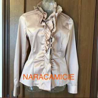 ナラカミーチェ(NARACAMICIE)のナラカミーチェ  サテンブラウス(シャツ/ブラウス(長袖/七分))