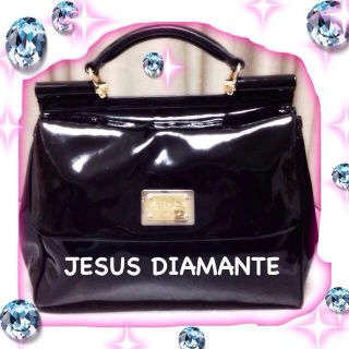 ジーザスディアマンテ(JESUS DIAMANTE)の使い回せる‼︎エナメルバッグ♡(ハンドバッグ)