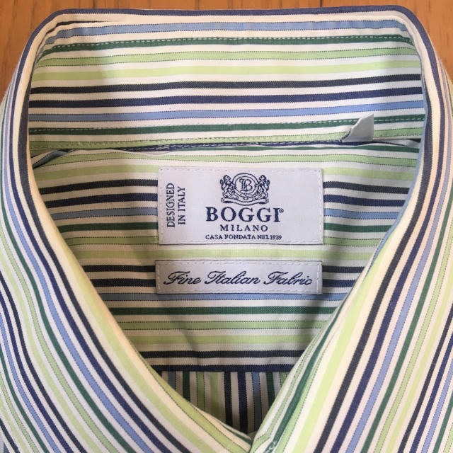 BARBA(バルバ)のBOGGI MILANO のストライプシャツ メンズのトップス(シャツ)の商品写真