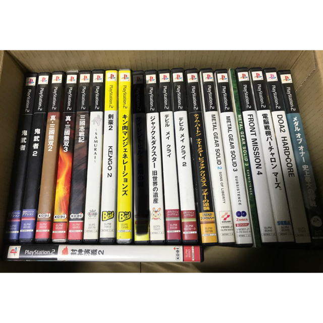 PlayStation2(プレイステーション2)の【値下げ】PlayStation2ソフト 19本セット【レア】プレステ2 エンタメ/ホビーのゲームソフト/ゲーム機本体(家庭用ゲームソフト)の商品写真