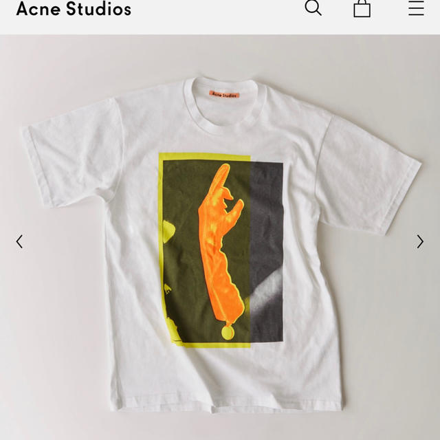 ACNE(アクネ)のAcne Studios special edition T-shirt メンズのトップス(Tシャツ/カットソー(半袖/袖なし))の商品写真