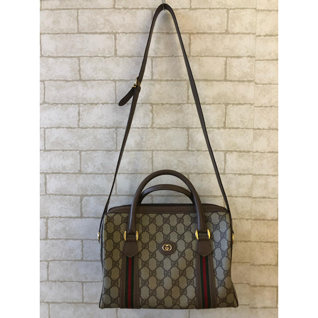 Gucci(グッチ)の■GUCCI■ オールドグッチ  ミニボストンバッグ  レディースのバッグ(ショルダーバッグ)の商品写真