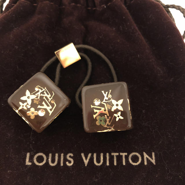 LOUIS VUITTON(ルイヴィトン)のルイヴィトン ヘアゴム ルイヴィトン ヘアアクセサリー レディースのファッション小物(財布)の商品写真