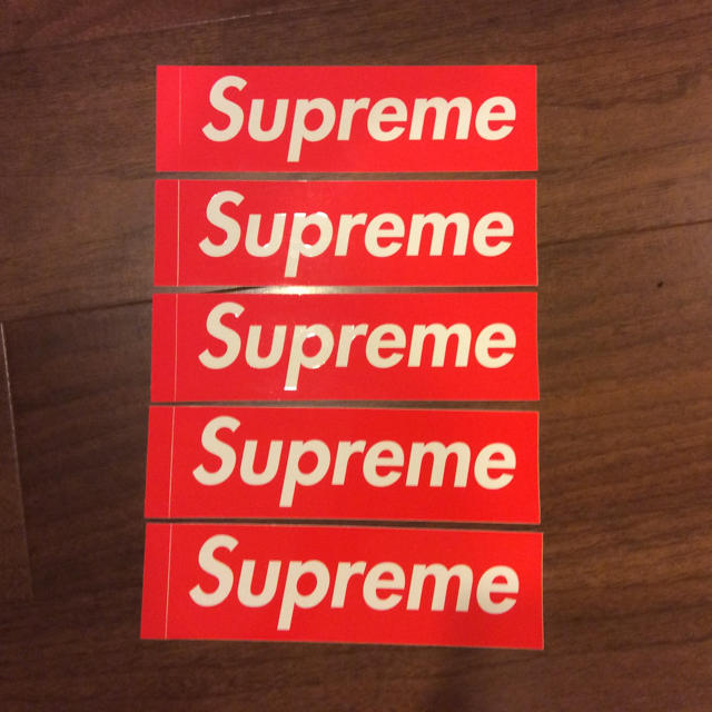 Supreme(シュプリーム)のSupreme ステッカー 5枚セット メンズのファッション小物(その他)の商品写真