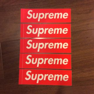 シュプリーム(Supreme)のSupreme ステッカー 5枚セット(その他)