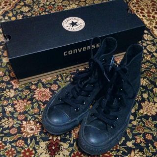 コンバース(CONVERSE)のコンバースの黒スニーカー(スニーカー)