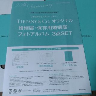 ティファニー(Tiffany & Co.)の　miki 様専用　婚姻届.保存婚姻届(印刷物)