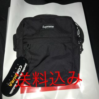 シュプリーム(Supreme)のsupreme ショルダー 黒(ショルダーバッグ)