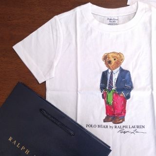 ラルフローレン(Ralph Lauren)のレア商品 ラルフローレン プレッピー ポロベア Tシャツ 半袖 24M 90(Tシャツ/カットソー)