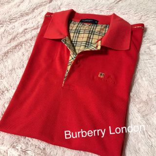 バーバリー(BURBERRY)のBurberry バーバリー ポロシャツ 美品(ポロシャツ)