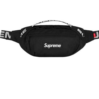 シュプリーム(Supreme)のsupreme Waist Bag Black ウエストバッグ シュプリーム 黒(ウエストポーチ)