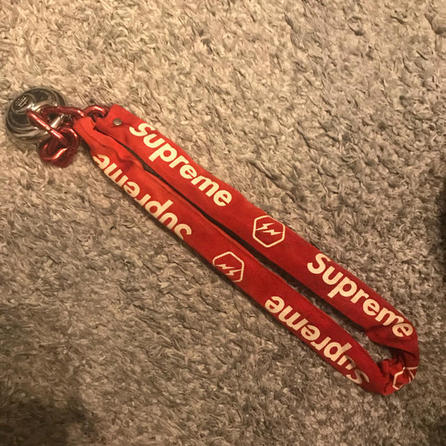 Supreme(シュプリーム)の07aw supreme fragment bike chain RED  メンズのファッション小物(キーホルダー)の商品写真