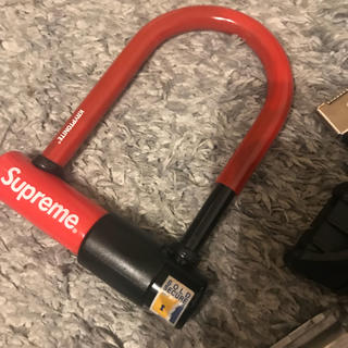 新品未使用 2015fw SUPREME KRYPTONITE U-LOCK