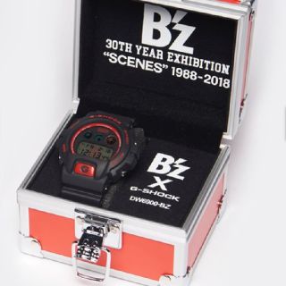 ジーショック(G-SHOCK)の【志庵さん専用】B'z G-SHOCK 赤(腕時計(デジタル))