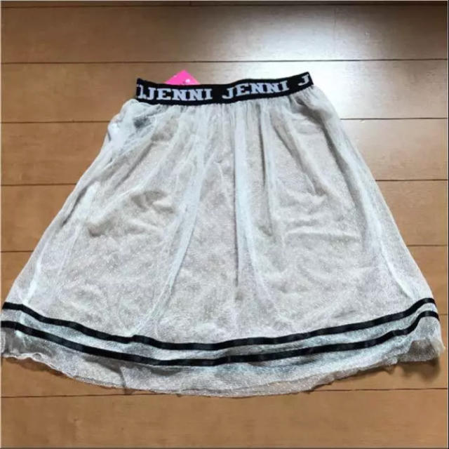 JENNI(ジェニィ)の新品！限定値下げ！JENNI チュールレース スカート 重ね着用 120 キッズ/ベビー/マタニティのキッズ服女の子用(90cm~)(スカート)の商品写真