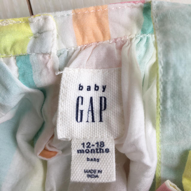 babyGAP(ベビーギャップ)のbabyGAP 12-18M キャミソール キッズ/ベビー/マタニティのベビー服(~85cm)(タンクトップ/キャミソール)の商品写真