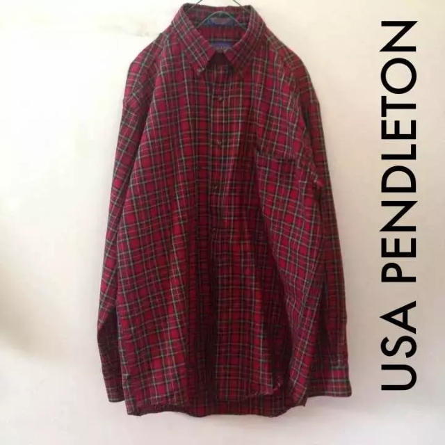 PENDLETON(ペンドルトン)のUSA製 PENDLETON オーバーサイズ チェックシャツ メンズのトップス(シャツ)の商品写真