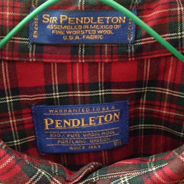 PENDLETON(ペンドルトン)のUSA製 PENDLETON オーバーサイズ チェックシャツ メンズのトップス(シャツ)の商品写真