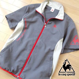 ルコックスポルティフ(le coq sportif)の超美品 Oサイズ ルコックスポルティフ メンズ 半袖ジャージ/ジャケット(ジャージ)