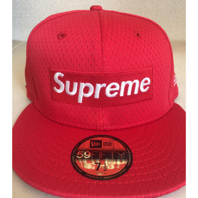 supreme 2018ss box logo ニューエラキャップ帽子