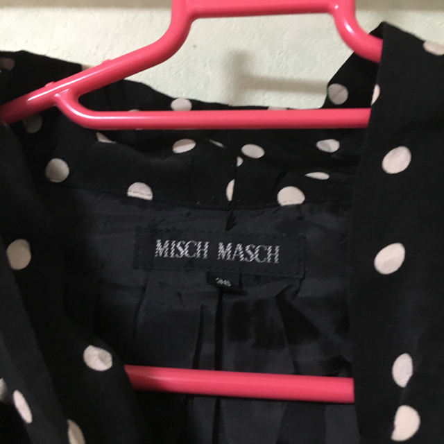MISCH MASCH(ミッシュマッシュ)のドットワンピース レディースのワンピース(ミニワンピース)の商品写真
