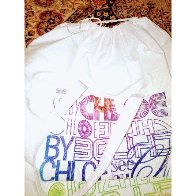 SEE BY CHLOE(シーバイクロエ)のシーバイクロエ　トートバック巾着L レディースのバッグ(トートバッグ)の商品写真