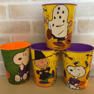 スヌーピー(SNOOPY)のスヌーピー コップ  4つSet¥1700→¥1500(グラス/カップ)