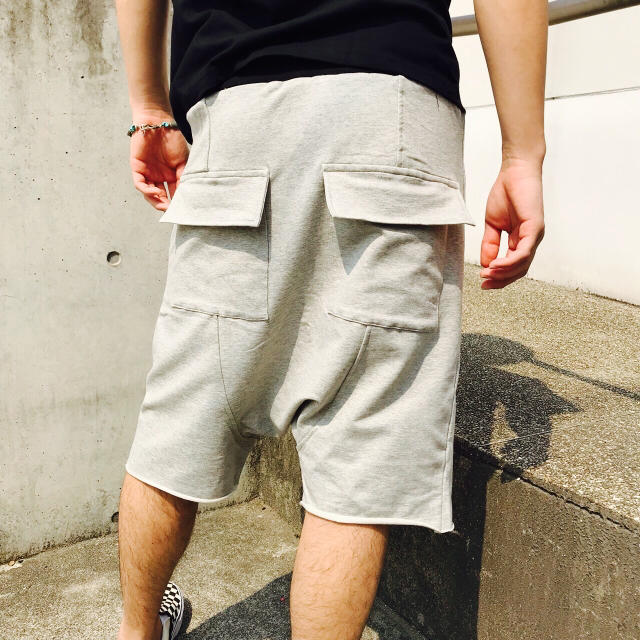 スウェット サルエル ハーフパンツ supreme×mnml×FOG系‼️の通販 by ...