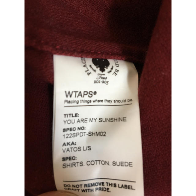 W)taps(ダブルタップス)のKEN様専用 WTAPS シャツ S メンズのトップス(Tシャツ/カットソー(七分/長袖))の商品写真