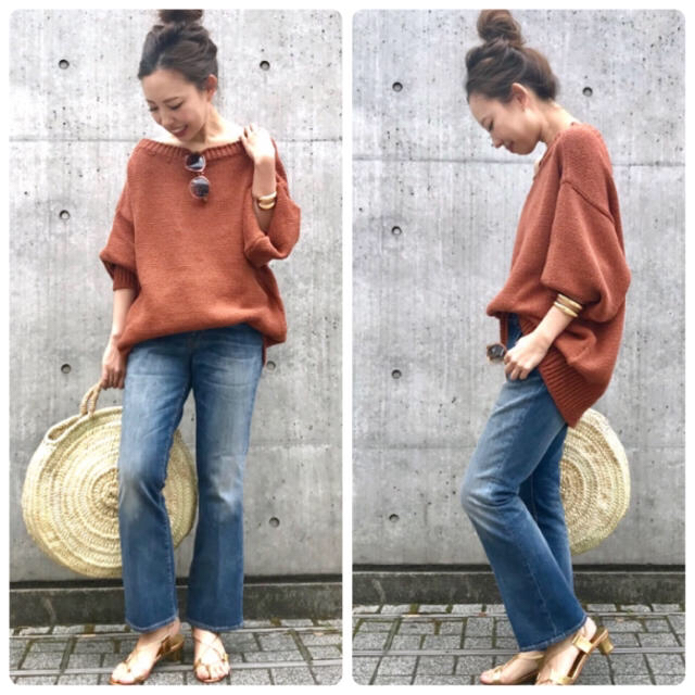 Deuxieme Classe TWINS FLORENCE V KNIT◆