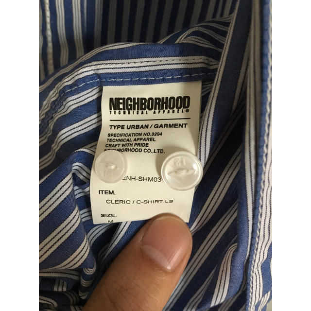 NEIGHBORHOOD(ネイバーフッド)のNEIGHBORHOOD シャツ M メンズのトップス(Tシャツ/カットソー(七分/長袖))の商品写真