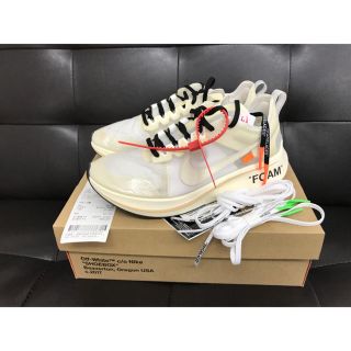 ナイキ(NIKE)のOFF WHITE  NIKE ZOOM FLY ズームフライ 27.5cm(スニーカー)