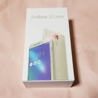 エイスース(ASUS)のZenfone3 laser ZC551KL ゴールド★新品未開封★simフリー(スマートフォン本体)