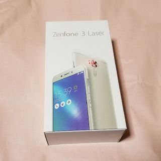 エイスース(ASUS)のぽちゃこ様専用★Zenfone3 laser ZC551KLゴールド★新品未開封(スマートフォン本体)