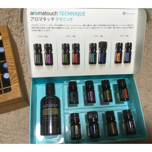 陰山織物謹製 ドテラ アロマタッチ テクニック キット ココナッツ