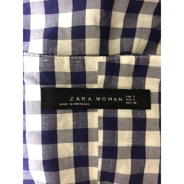 ZARA(ザラ)の☆ ZARA ザラ ギンガム チェック ロング ワンピース ☆ レディースのワンピース(ロングワンピース/マキシワンピース)の商品写真