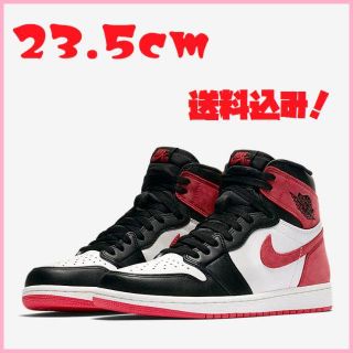 ナイキ(NIKE)の【23.5cm】NIKE AIR JORDAN 1 TRACK RED(スニーカー)