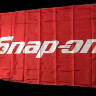 スナップオン　旗　のぼり　フラッグ　ステッカーよりカッコいい！SNAP ON(汎用パーツ)