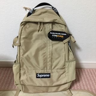 シュプリーム(Supreme)のシュプリーム バックパック 2018SS ベージュ(バッグパック/リュック)